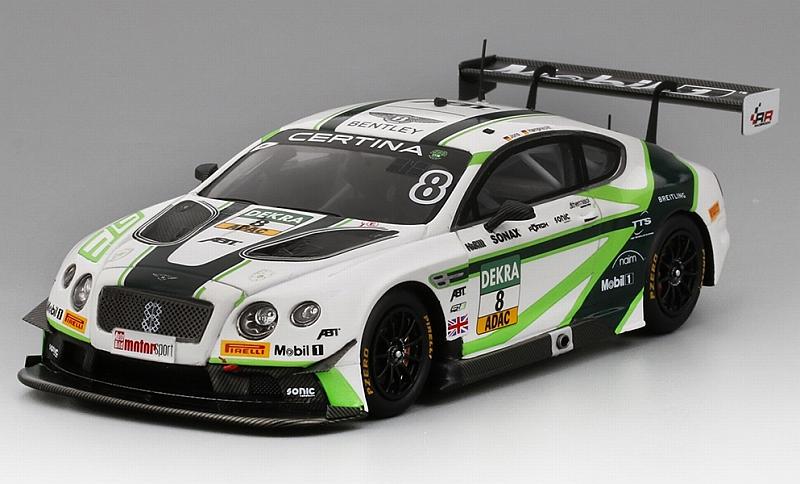 Bentley Continental GT3 #8 ADAC GT Masters Team ABT Red Bull Ring 2016 by true-scale-miniatures