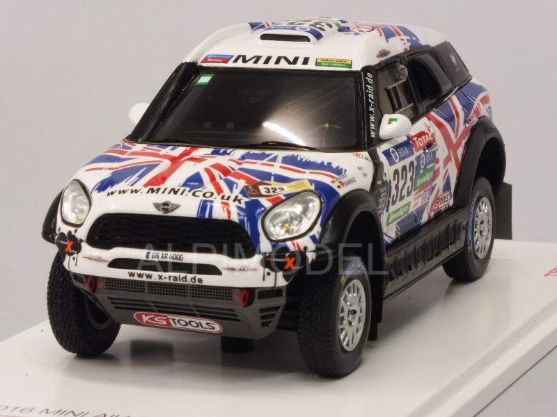 Mini ALL4 Racing X-Raid Team #323 Rally Dakar 2016 by true-scale-miniatures