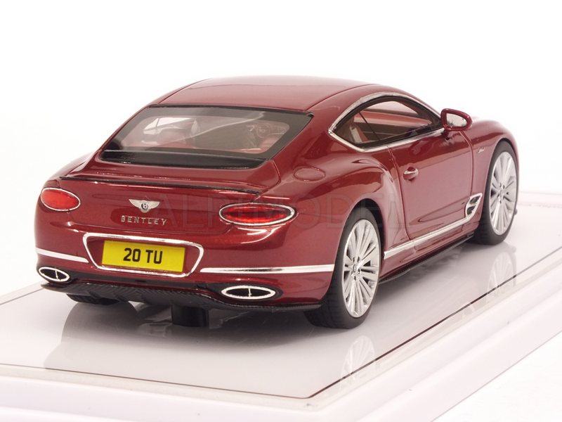 Bentley Continental GT Speed 2022 (Candy Red) - true-scale-miniatures