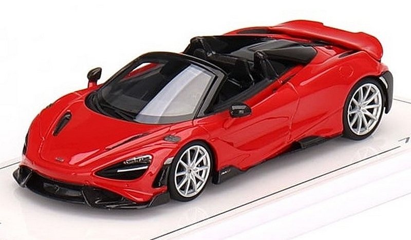 McLaren 765LT Spider (Vermillion Red) by true-scale-miniatures