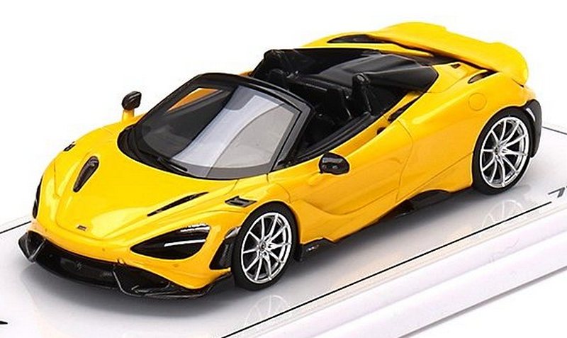 McLaren 765LT Spider (Volcano Yellow) by true-scale-miniatures