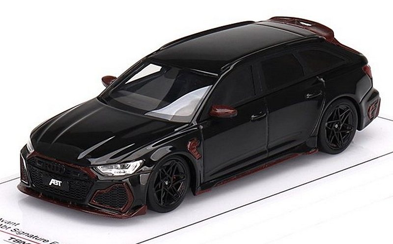 Audi RS6 Avant ABT Johann Abt Signature Edition (Black) by true-scale-miniatures