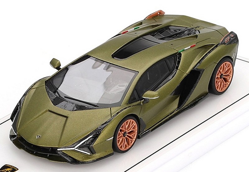 Lamborghini Sian FKP 37 (Verde Gea Matt) by true-scale-miniatures