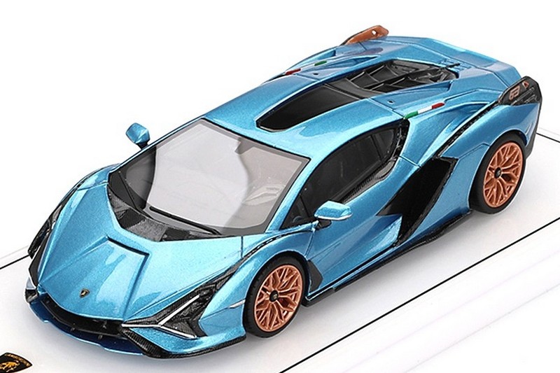 Lamborghini Sian FKP 37 (Blu Aegir) by true-scale-miniatures
