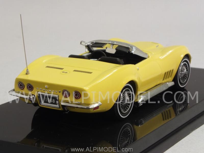 Chevrolet Corvette Convertible 1968 (Yellow) - vitesse