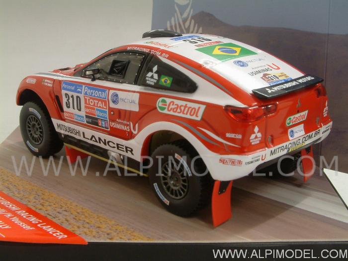 Mitsubishi Racing Lancer #310 Dakar 2011 Spinelli - Youssef - vitesse