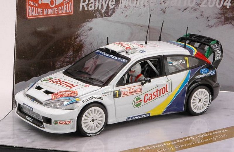 Ford Focus #7 Rally Monte Carlo 2004 by vitesse