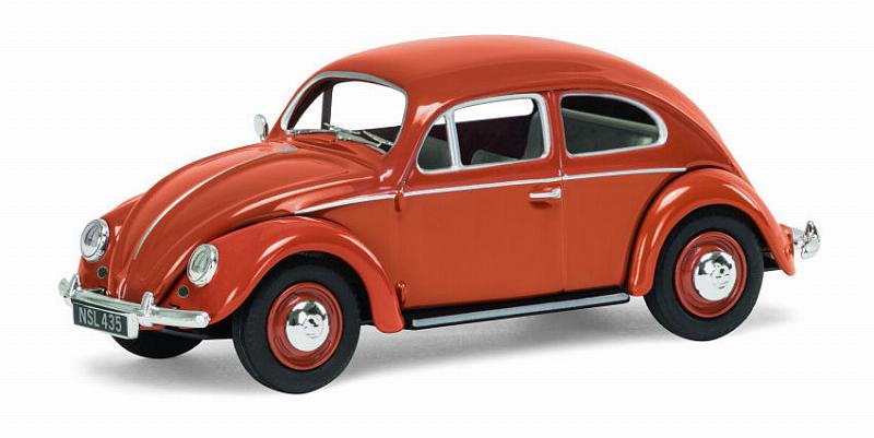 Volkswagen Beetle Oval Rear Window (Coral Red) by vanguards