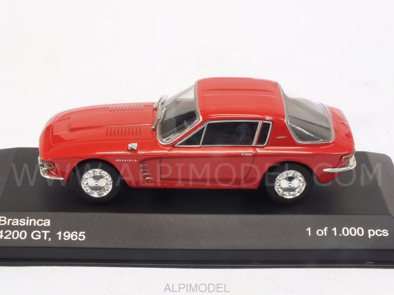 Brasinca 4200 GT Coupe 1965 (Red) - whitebox
