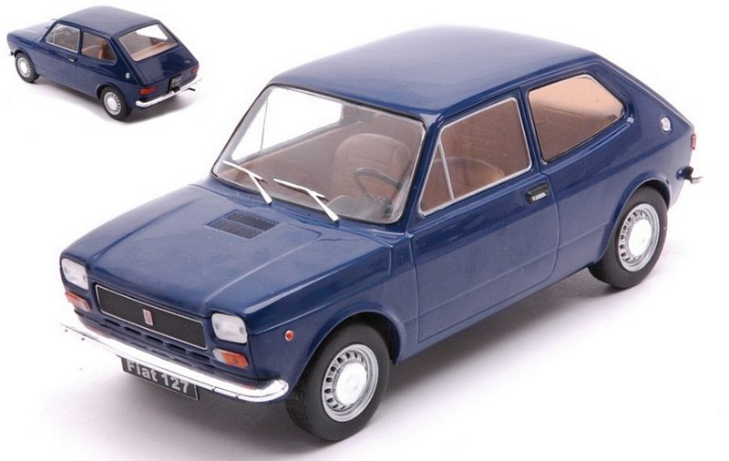 Fiat 127 (Dark Blue) by whitebox