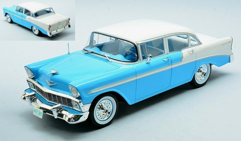 Chevrolet Bel Air 4-door Hard Top 1956 (Light Blue) by whitebox