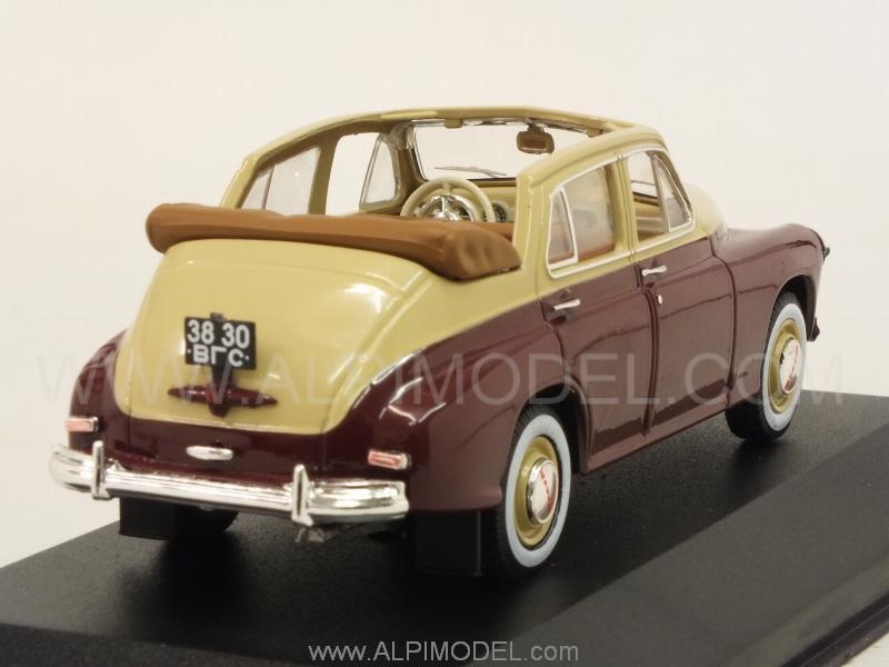 GAZ M20 Pobieda Cabriolet 1950  (Beige/Brown) - whitebox