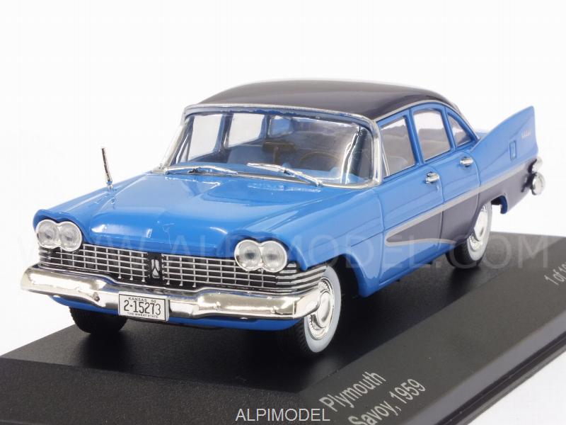Plymouth Savoy 1959 (Blue) by whitebox