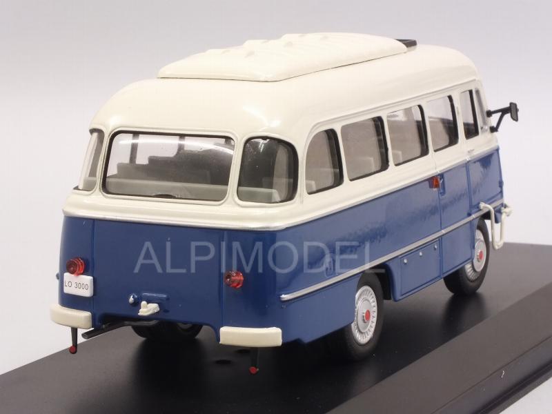 Robur LO3000 Bus 1972 (Blue/Cream) - whitebox