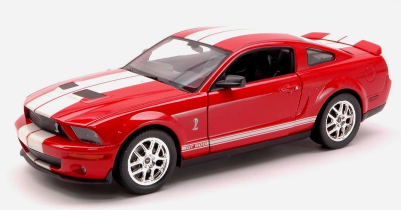 Shelby Cobra GT500 2007 (Red) by welly