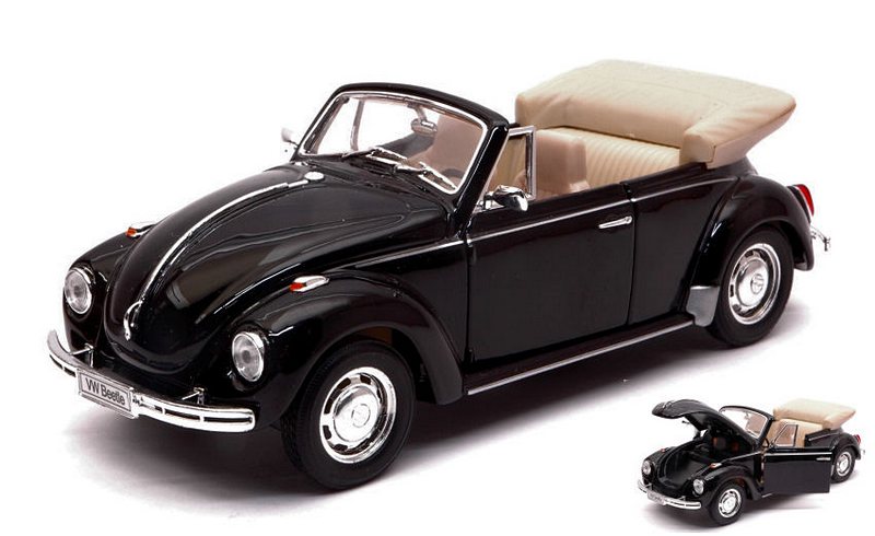 Volkswagen Beetle Cabriolet 1960 (Black) by welly
