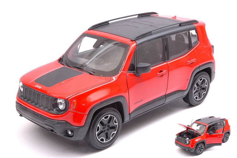 Jeep Renegade 2015 (Orange/Black) by welly