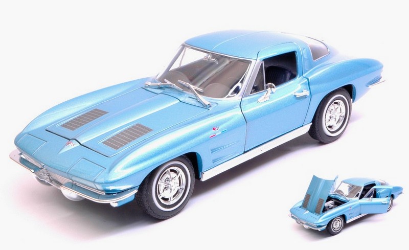 Chevrolet Corvette C2 (Metallic Blue) by welly