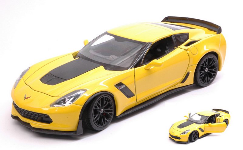 Chevrolet Corvette Z06 (Yellow) by welly
