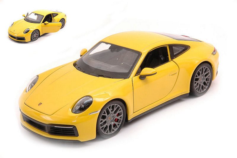 Porsche 911 Carrera 4S (Yellow) by welly