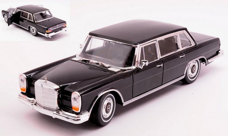 Mercedes 600 1963 (Black) by welly