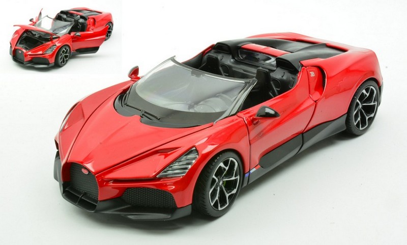 Bugatti W16 Mistral (Red) by welly