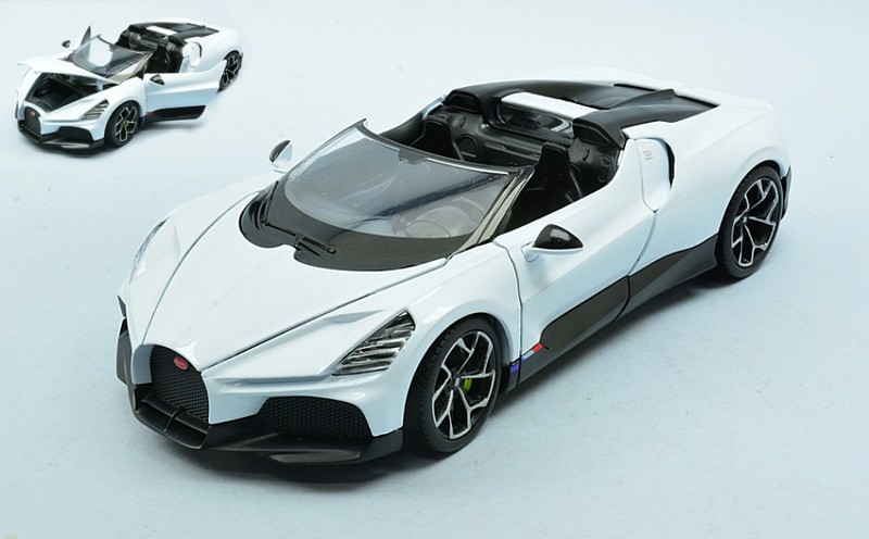 Bugatti W16 Mistral (White) by welly