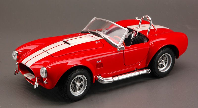 Shelby Cobra 427 SC 1965 (Red/White) by welly