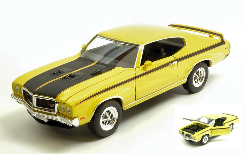 Buick GSX 1970 (Yellow/Black) by welly