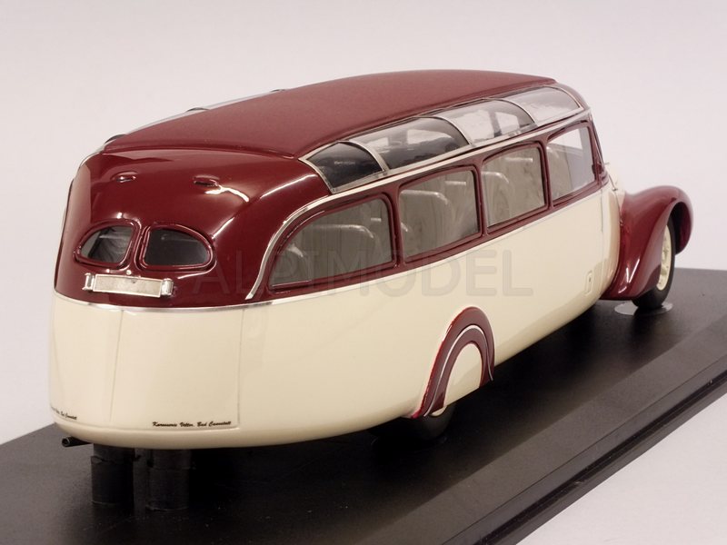 Mercedes O3750 Streamlined Bus 1936 (Ivory/Red) by auto-cult