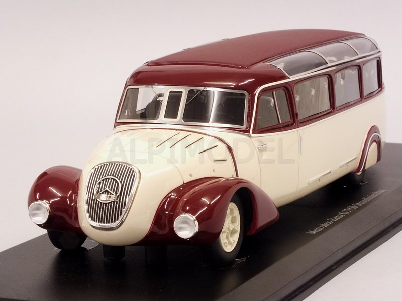 Mercedes O3750 Streamlined Bus 1936 (Ivory/Red) by auto-cult