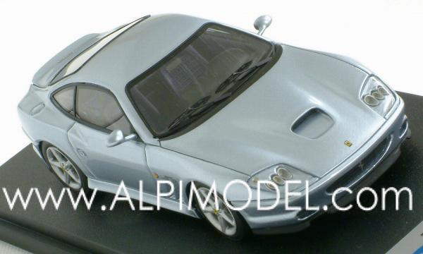 bbr Ferrari 575 M Maranello Geneve 2002 (metallic silver alloy) (1