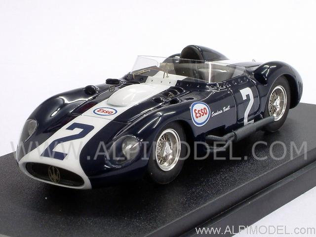 人気高評価★激レア絶版*BBR*1/43*Maserati 450S #53 1959 Riverside Race Way GP*マセラティ≠MR BBR