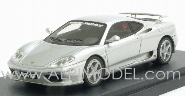 bbr Ferrari Koenig KS 360 Biturbo 2000 (silver) (1/43 scale model)