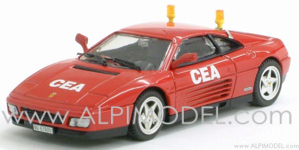 bang Ferrari 348 TB CEA Racing Fire Fighting Service Imola - Monza (1/43  scale model)