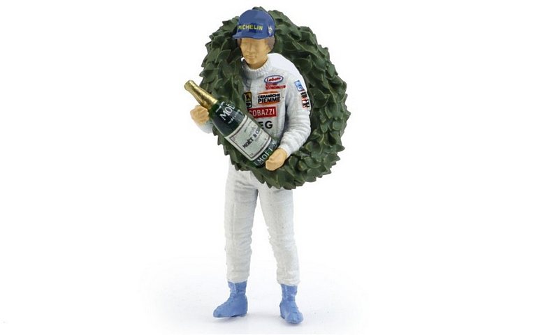 Gilles Villeneuve Winner 1981 figurine by brumm