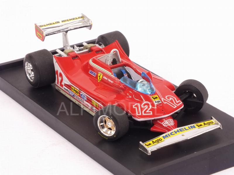 Ferrari 312 T4 Winner GP 1979 Gilles Villeneuve (steering wheels/ruote sterzanti) by brumm