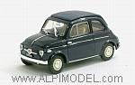Fiat Nuova 500 Normale closed 1957 (Blu scuro) by BRUMM