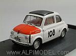 Fiat Abarth 595 #108 Winner Coppa Gallega 1965 Leonardo Durst by BRUMM