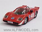 Abarth 2000 S #418 Trieste-Opicina 1969 F.Pilone by BEST MODEL