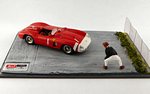 Ferrari 860 Monza 1000 Km Nurburgring 1965 Juan Manuel Fangio (diorama) by BEST MODEL