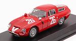 Alfa Romeo TZ1 #26 1000 Km Monza 1965 Pianta - Sala by BEST MODEL