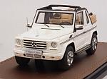 Mercedes G500 Cabriolet Final Edition 2019 (White) open roof by GLM MODELS