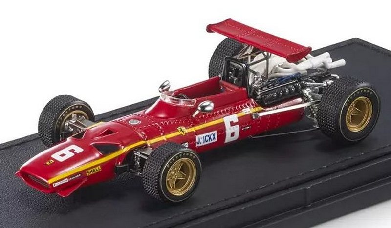 Ferrari 312 #6 British GP 1968 Jacky Ickx by gp-replicas