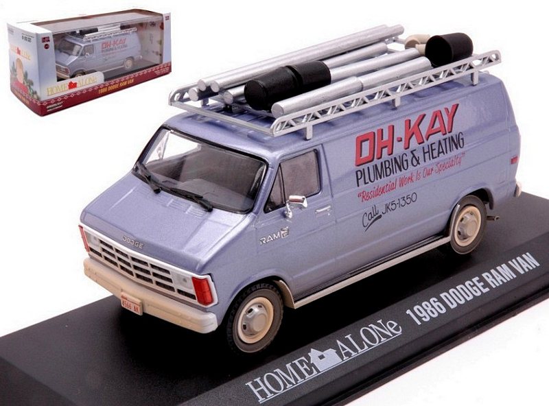 Dodge RAM Van 1986 Oh-kay Plumbing & Heating - Home Alone 1990 by greenlight