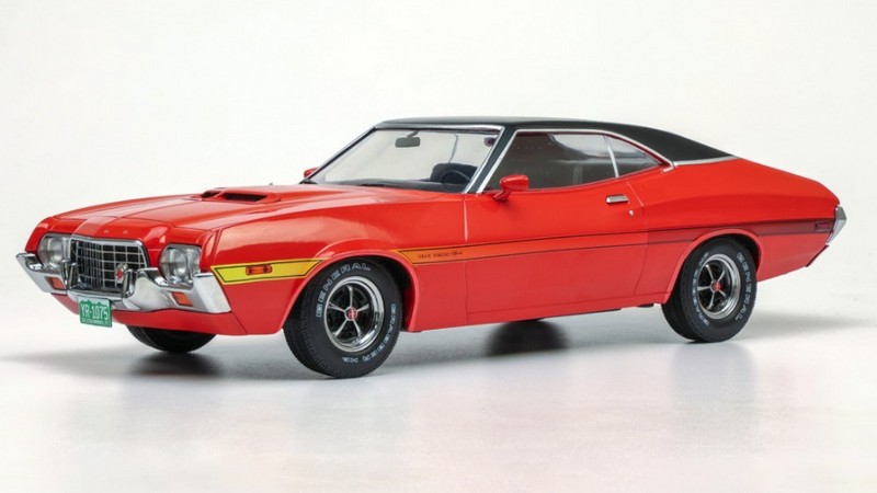 Ford Gran Torino Sport 1972 (Red) by ixo-models