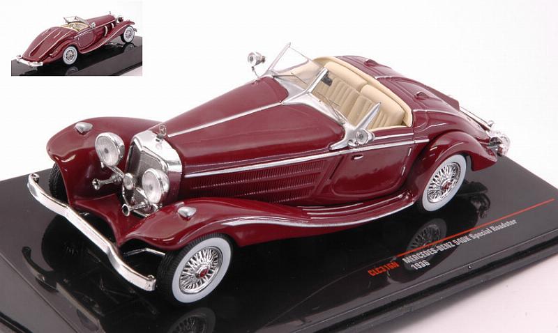 Mercedes 540k Special Roadster 1936 (Red) by ixo-models