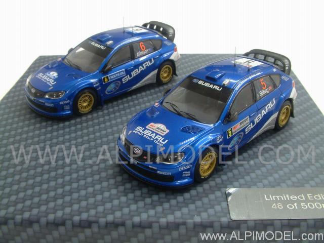 ixo-models Subaru Impreza WRC Set (2 Cars) Finland and New Zealand 