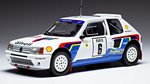 Peugeot 205 T16 #6 Rally Monte Carlo 1985 Salonen - Harjanne by IXO MODELS