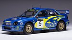 Subaru Impreza S7 WRC #5 Rally Great Britain 2001 Burns - Reid by IXO MODELS